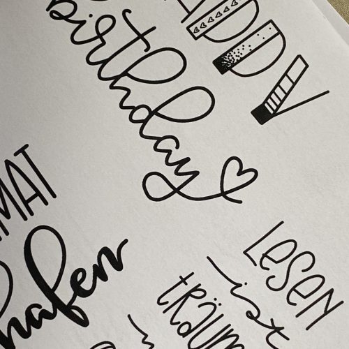 Workshop Basic Handlettering